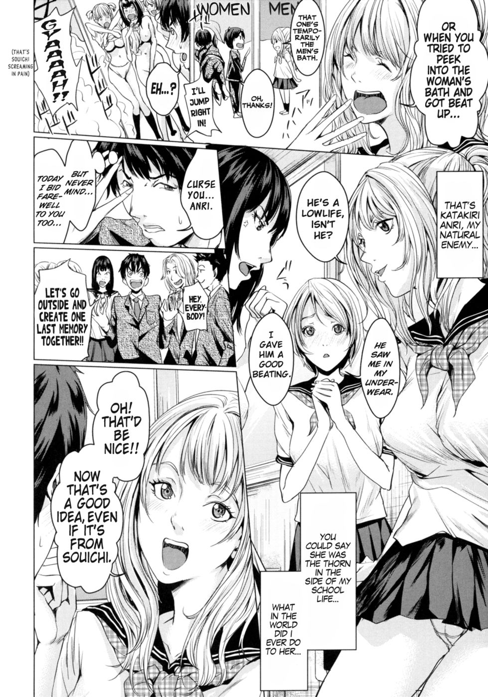 Hentai Manga Comic-Anniversary of the Graduation-Read-2